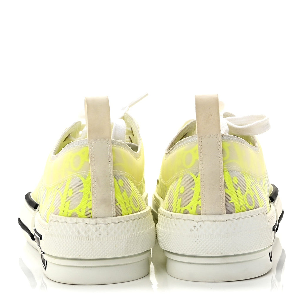 Technical Canvas Oblique Mens B23 Low Top Sneaker 42 Yellow