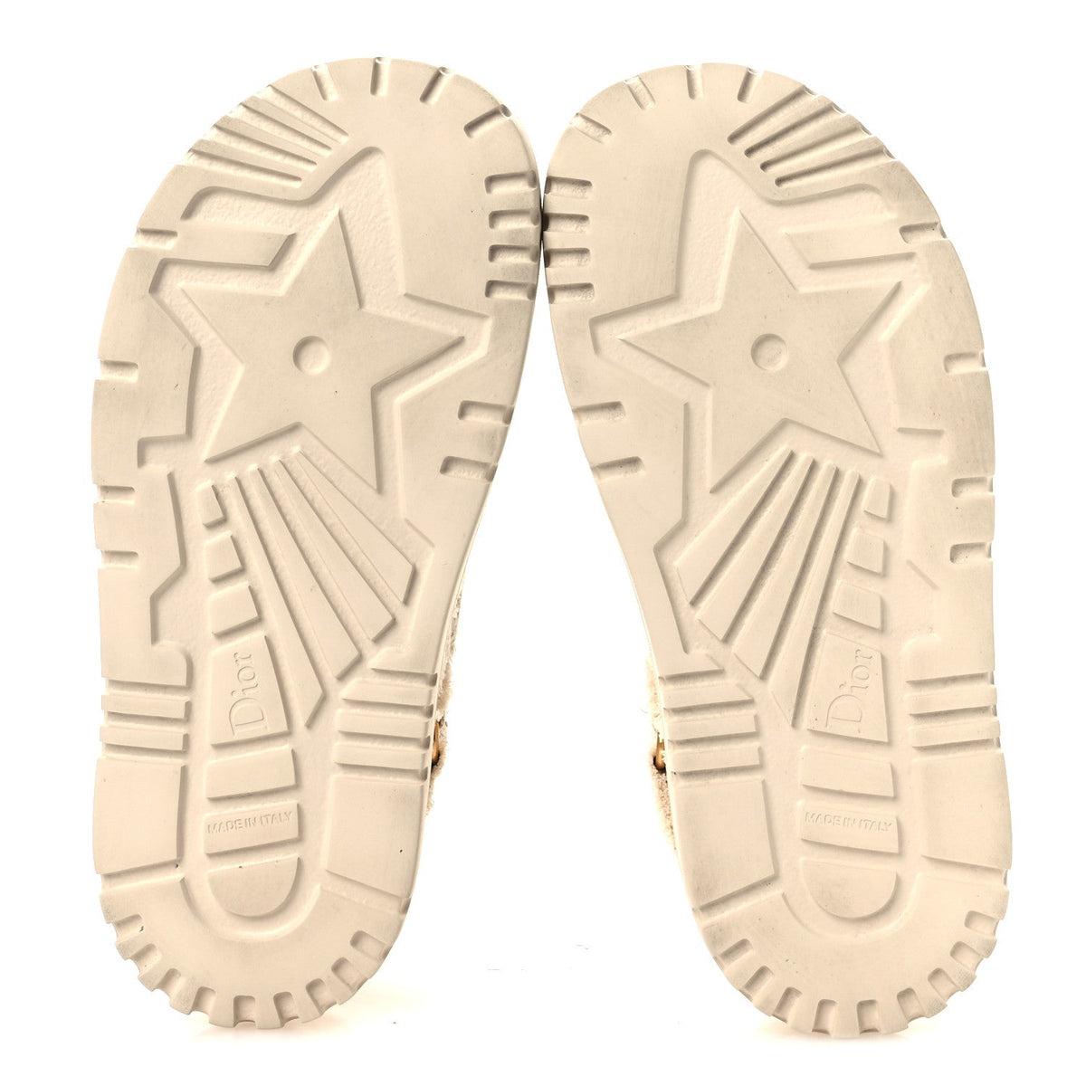 Cotton Dioract 10mm Sandals 36 Natural