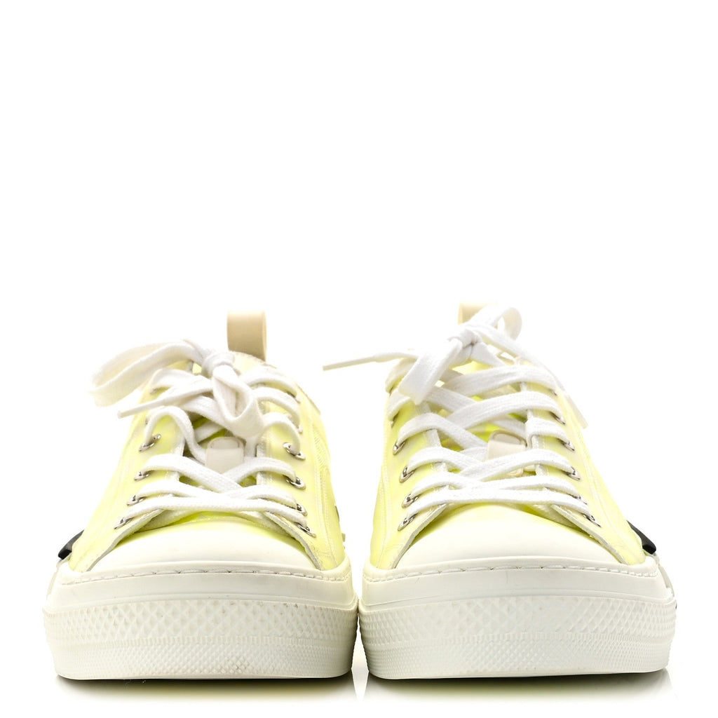 Technical Canvas Oblique Mens B23 Low Top Sneaker 42 Yellow