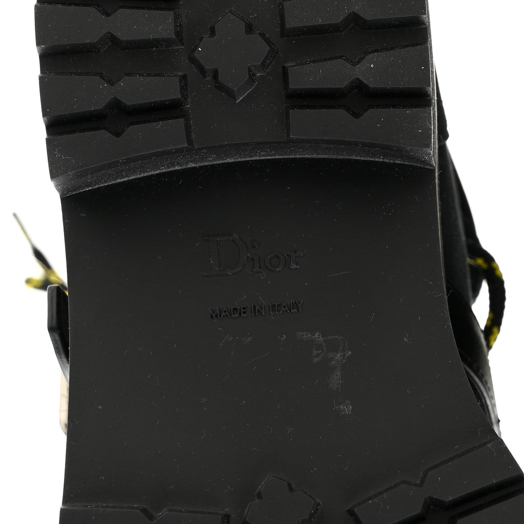 Technical Fabric Dioranger Lace Up High Boots 39.5 Black